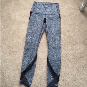 Lululemon wunder under high rise mesh